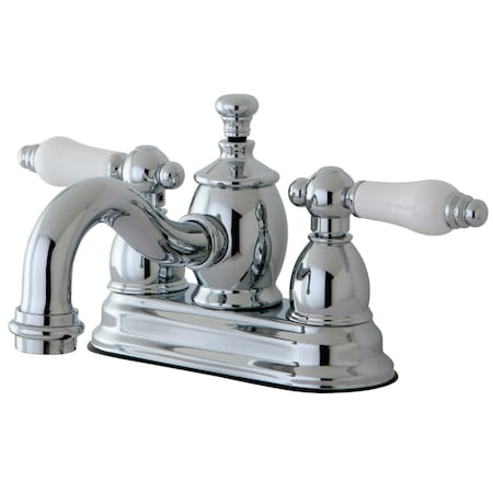 Kingston Brass KS7101PL 4" Centerset Bathroom Faucet, Polished Chrome KS7101PL